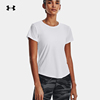 安德玛UA女款上衣夏时尚运动圆领透气半袖短袖T恤1373399