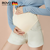 rovo孕妇裤怀孕期托腹夏季薄款宽松打底裤，防走光外穿时尚孕妇夏装