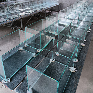 定制金晶超白玻璃鱼缸，溪流家用大中小型长方形，水草雨林乌龟缸