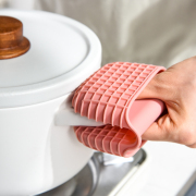 井柚硅胶防烫手套，加厚碗夹盘夹厨房，隔热取盘夹碗器烘焙微波炉手夹