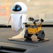 wall-e机器人总动员瓦力伊娃迷你合金车模型小车散货瑕疵绝版收藏