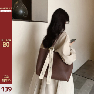 Chio’2nd原创 咖啡童话手提托特包包女大容量20242023单肩包