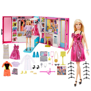 芭比梦幻衣橱娃娃换装大礼盒套装过家家玩具珍藏系列 GBK10 GBK12