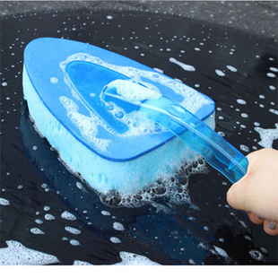 专业洗车海绵车用吸水泡沫，擦车蜂窝珊瑚海绵刷子汽车清洁工具