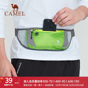 骆驼运动腰包男女休闲腰包跑步骑行徒步手机包挎包小巧便携小包