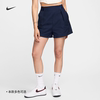 nike耐克女高腰短裤，夏季运动裤纯棉，耐克勾休闲拼接fn2168