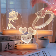 520求婚布置室内创意，用品氛围仪式感汽车后备箱生日惊喜装饰彩灯