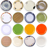 仿瓷密胺盘子餐具圆形自助餐商用圆盘，塑料碟子火锅，菜盘餐厅快餐盘