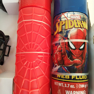 景品罐蜘蛛侠喷丝玩具同款电影喷丝手套情景蜘蛛侠丝补充液