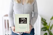 pearhead孕期记录本怀孕日记，孕妈礼物孕妇成长册孕检收纳b超建档