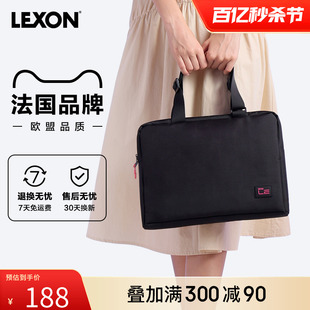 lexon乐上电脑包，13.3寸笔记本单肩包女时尚，简约通勤商务隔层挎包