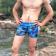 男女士泳衣时尚成人，游泳衣温泉沙滩裤大码泳衣，平角一次性泳裤