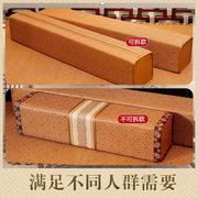 新中式罗汉床扶手枕长方形实木红木家具沙发扶手方枕头藤棉麻