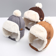 宝宝帽子秋冬季婴儿护耳，帽男童潮儿童雷锋帽，0韩版1-3岁2小孩4男孩