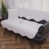 猫撸感S兔毛绒沙发垫加厚轻奢真皮沙发垫子不规则冬季高档ins坐垫