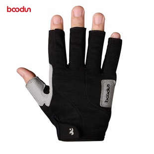 boodun博顿上航海帆船运动手套，1069款健身手套，户外半指攀岩手套