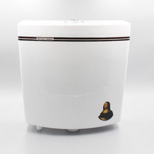塑钢厕所水箱蹲便器，水箱卫浴冲水箱双按式节能静音水箱