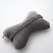 高档便携乳胶小枕头多功能骨头枕汽车头枕天然乳胶防螨修复枕护颈