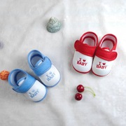 婴儿软底鞋0-3-6-9个月男女宝宝纯棉防滑不掉鞋0-1岁春季单鞋鞋袜