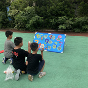 幼儿园亲子互动投球支架器 儿童卡通数字分值投靶游戏玩具