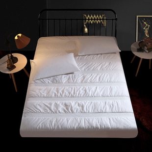 全棉床笠加厚夹棉防滑床，护垫席梦思纯棉床垫，保护套1.5米1.8m床罩