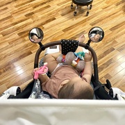 婴儿车后视镜宝宝观察镜，山地自行车后视镜，电动电瓶车骑行反光镜子