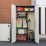 定制阳台柜子储物柜防晒防水收纳置物柜，室外家用户外洗衣机杂物工