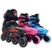 rollerblade儿童轮滑鞋专业花式溜冰鞋，休闲花样两用旱冰鞋可调节