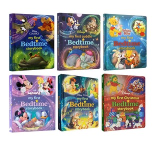 英文原版 Disney My First Minnie Mouse Bedtime Storybook 6个故事精装合辑 迪斯尼米妮宝宝睡前故事书 米奇老鼠2022年新