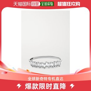 香港直邮潮奢 SUZANNE KALAN 女士18K 白金钻石戒指