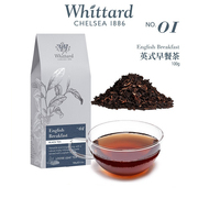 whittard01号英国进口英式早餐，茶100g袋装散装红茶茶叶奶茶优选