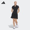 高尔夫运动翻领短袖连身，裙女装春夏adidas阿迪达斯in9915