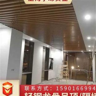 上海石膏板隔墙商场防火矿棉，板隔音隔断墙安装洁净板轻钢龙骨吊顶