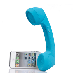 无线蓝牙通用外接话筒苹果 iphone8安卓复古话筒手机听筒耳机