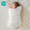 初生婴儿竹纤维纱布包巾宝宝夏季薄款襁褓抱被产房裹单新生儿用品