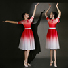 现代舞演出服女青春，中学生运动会舞蹈服装合唱团开场舞，快板表演服
