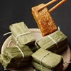 黄粑红糖糍粑竹叶糕宜宾四川特产，传统纯糯米糕，叶儿粑点心美食小吃