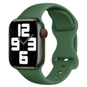适用iwatch98苹果s7手表applewatch7643se5代硅胶s9手表带s5，s6替换带4541mm男女款s3s4智能配件潮