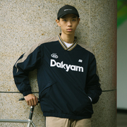 dakyam(达人)2024ssvcrewneckshirtv领拆袖运动背心长袖球衫