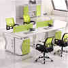 职员办公桌简约双人员工4四人位办公桌椅组合工位6卡位办公室桌子
