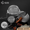 304不锈钢调料球包茶叶过滤器创意，泡茶卤料煲汤火锅，球调味泡茶球