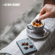 80ml轰炸机浓缩杯espresso咖啡杯碟套装日式纯色陶瓷单品咖啡杯