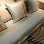 高档简约现代沙发垫时尚真皮欧式坐垫定制四季防滑布艺轻奢风沙发
