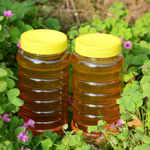 农家秦岭野生土蜂蜜天然纯正零添加百花蜜结晶蜜洋槐蜜2瓶4斤