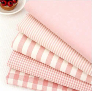 粉色格子欧式棉麻桌布布艺茶几台布圆桌盖布长方形布艺可定制