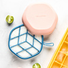 井柚食品级硅胶冰格制冰盒带盖家用创意自制小型速冻器冰箱冻冰块
