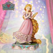 enesco埃内斯绘画的长发公主手办迪士尼公主周边魔法奇缘摆件潮玩