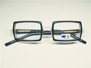 zoff佐芙限量版小镜面方框板材眼镜文艺复古百搭装饰眼镜框近视