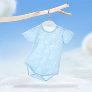 新生儿夏装短袖连体衣夏季薄款婴儿，三角包屁衣男女宝宝幼儿童睡衣