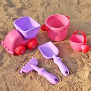 儿童海滩玩具套装小水桶，宝宝挖沙工具铲子，戏水户外海边沙滩男女孩